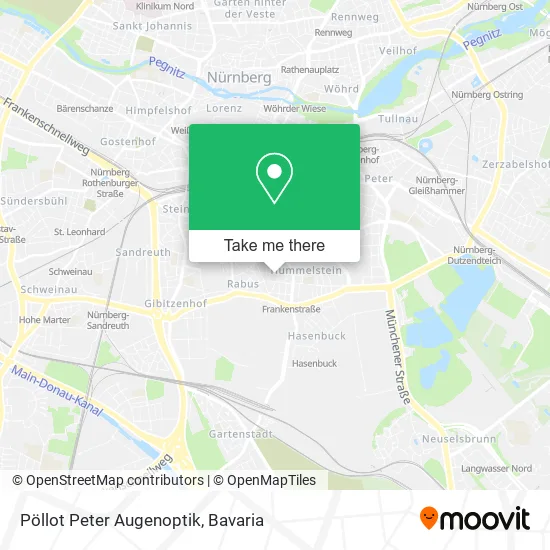 Карта Pöllot Peter Augenoptik