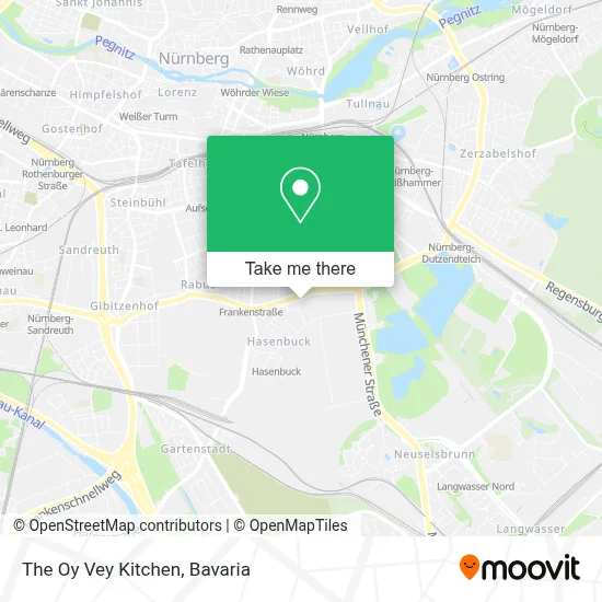 The Oy Vey Kitchen map