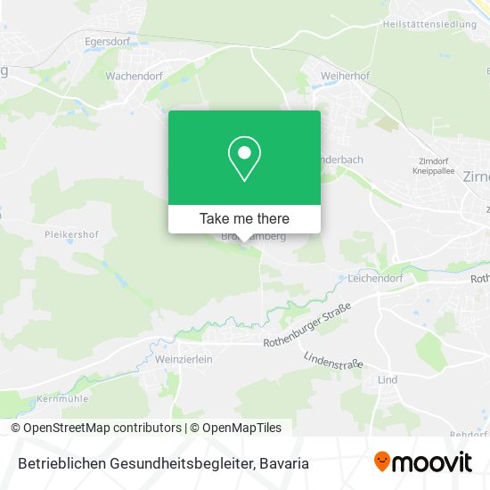 Betrieblichen Gesundheitsbegleiter map