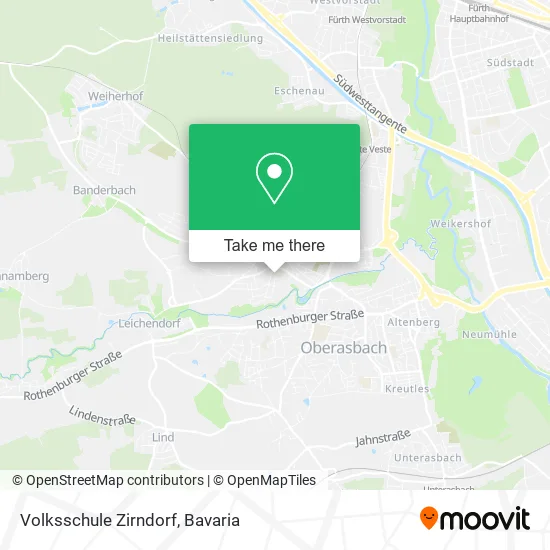 Карта Volksschule Zirndorf