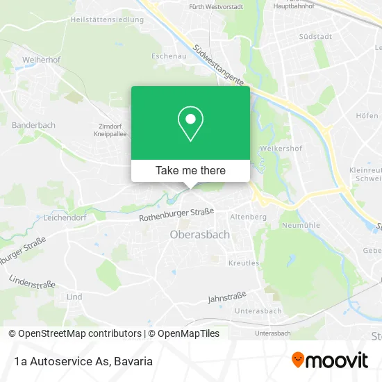 Карта 1a Autoservice As