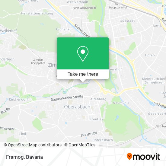 Framog map