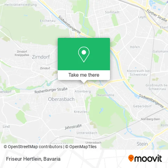 Карта Friseur Hertlein