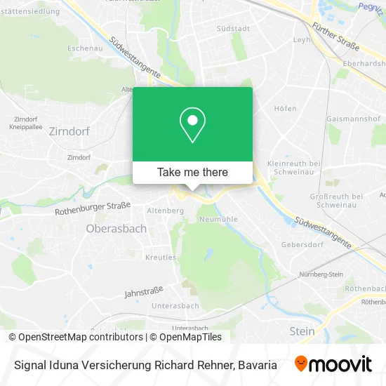 Карта Signal Iduna Versicherung Richard Rehner