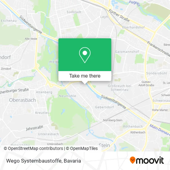 Карта Wego Systembaustoffe