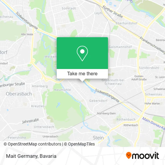 Карта Mait Germany