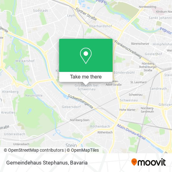 Gemeindehaus Stephanus map