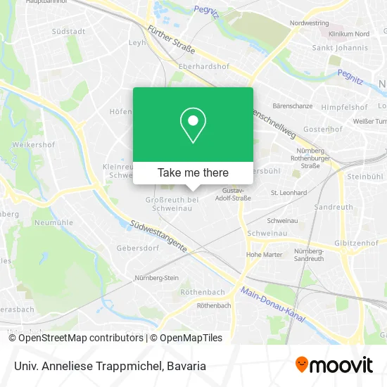Карта Univ. Anneliese Trappmichel