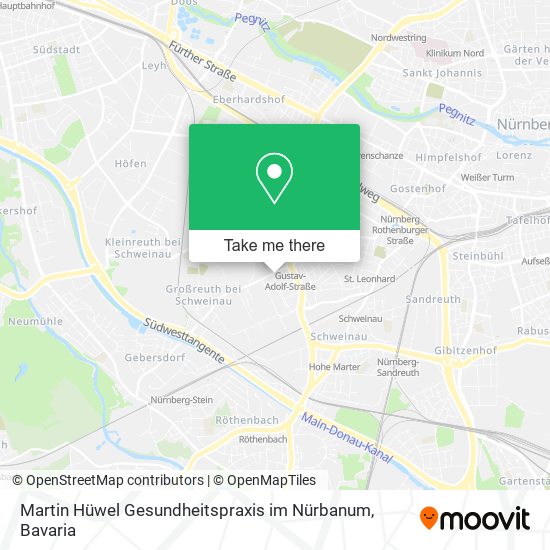 Martin Hüwel Gesundheitspraxis im Nürbanum map