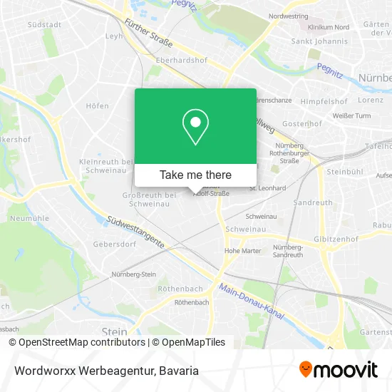 Карта Wordworxx Werbeagentur
