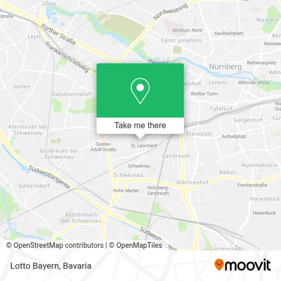 Lotto Bayern map