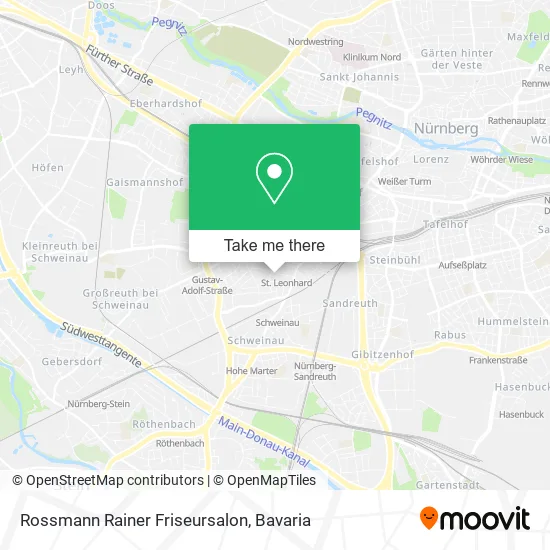 Карта Rossmann Rainer Friseursalon