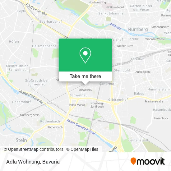 Карта Adla Wohnung