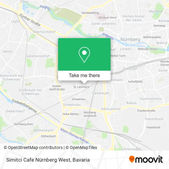 Карта Simitci Cafe Nürnberg West
