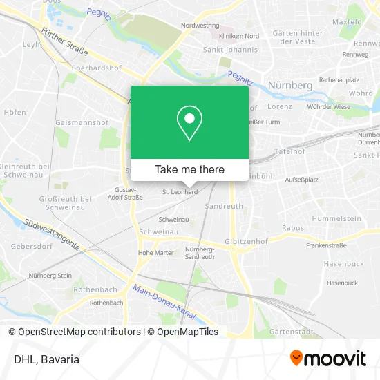 Карта DHL