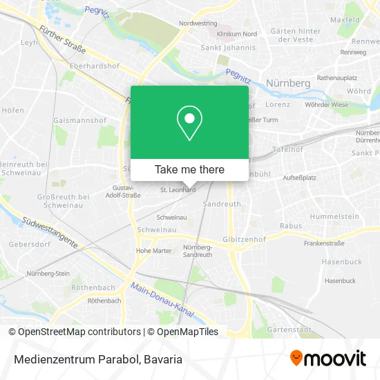 Карта Medienzentrum Parabol
