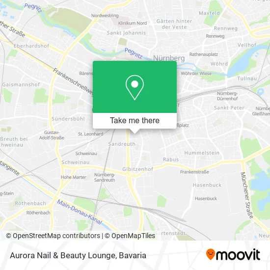 Карта Aurora Nail & Beauty Lounge