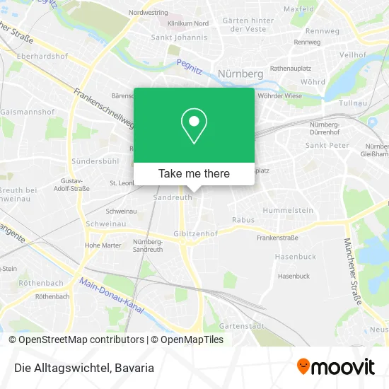 Карта Die Alltagswichtel