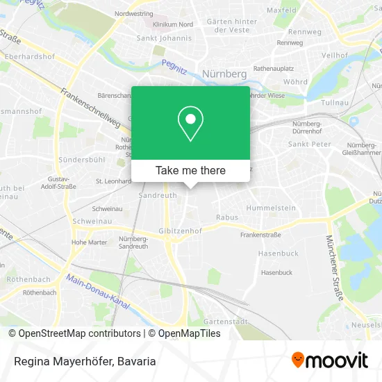 Regina Mayerhöfer map