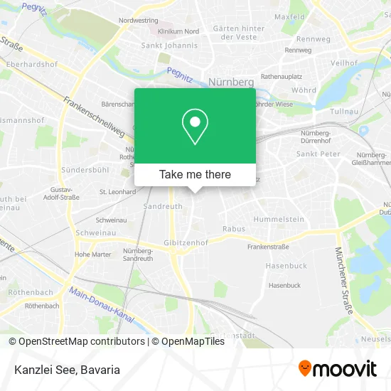 Kanzlei See map