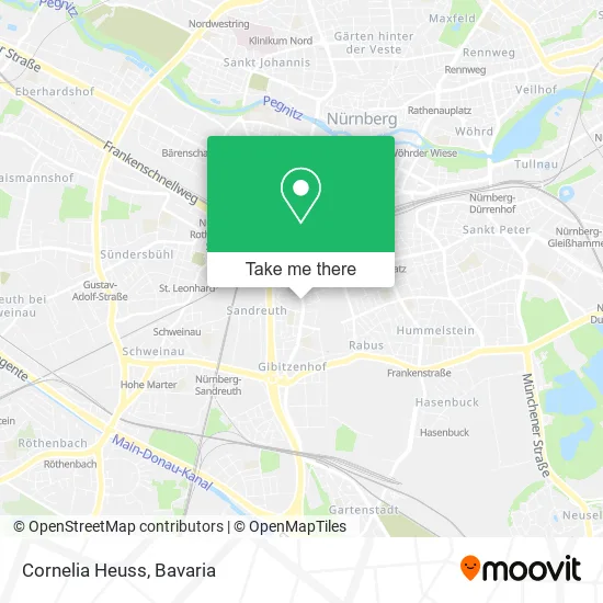 Карта Cornelia Heuss