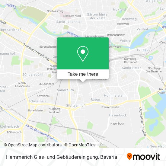 Hemmerich Glas- und Gebäudereinigung map