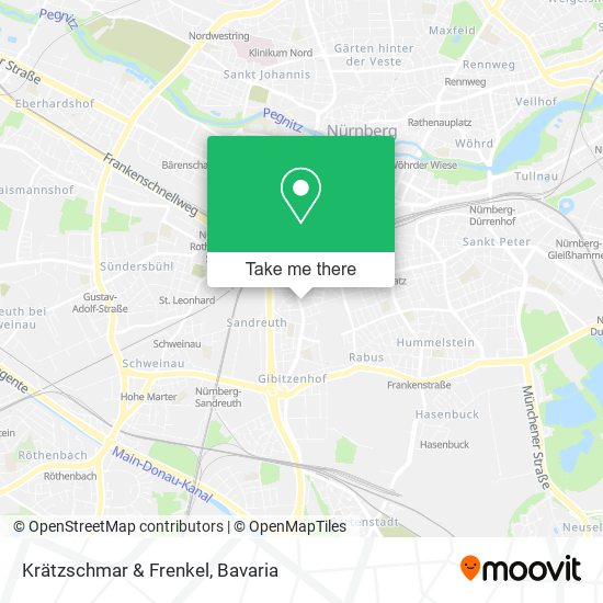 Krätzschmar & Frenkel map