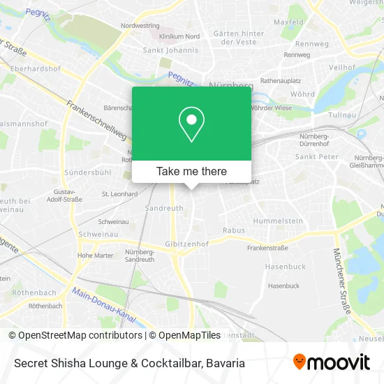 Карта Secret Shisha Lounge & Cocktailbar