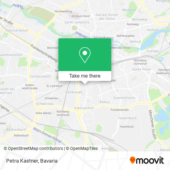 Petra Kastner map