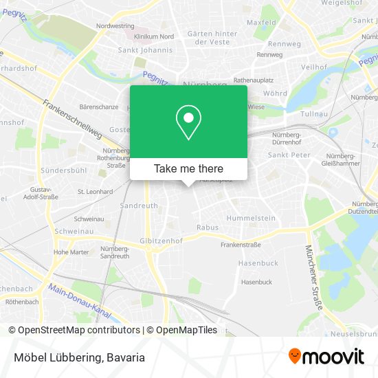 Карта Möbel Lübbering
