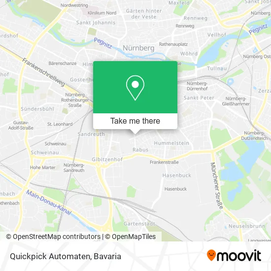 Карта Quickpick Automaten