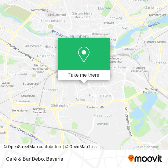 Карта Café & Bar Debo