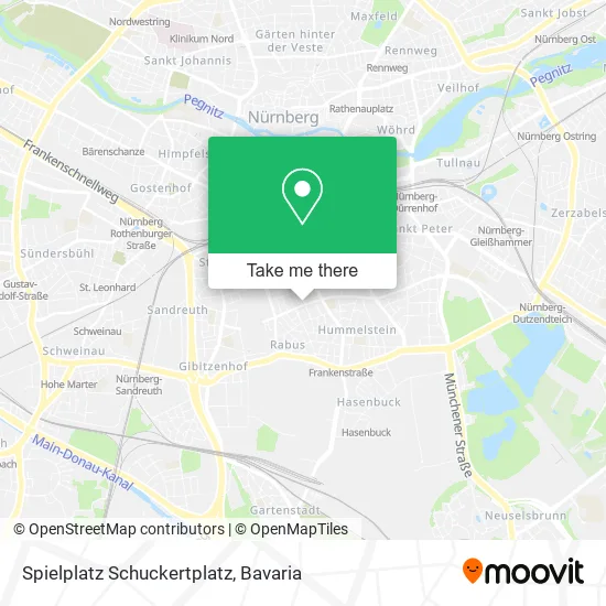 Карта Spielplatz Schuckertplatz