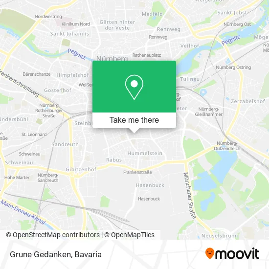 Карта Grune Gedanken