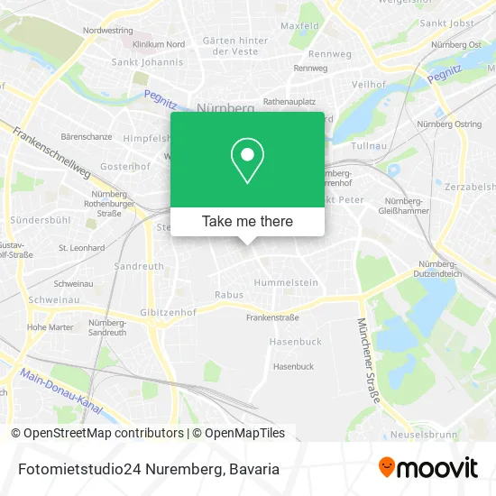 Карта Fotomietstudio24 Nuremberg