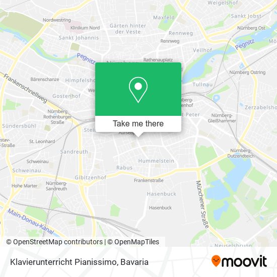 Klavierunterricht Pianissimo map