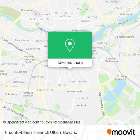 Früchte-Ulherr Heinrich Ulherr map