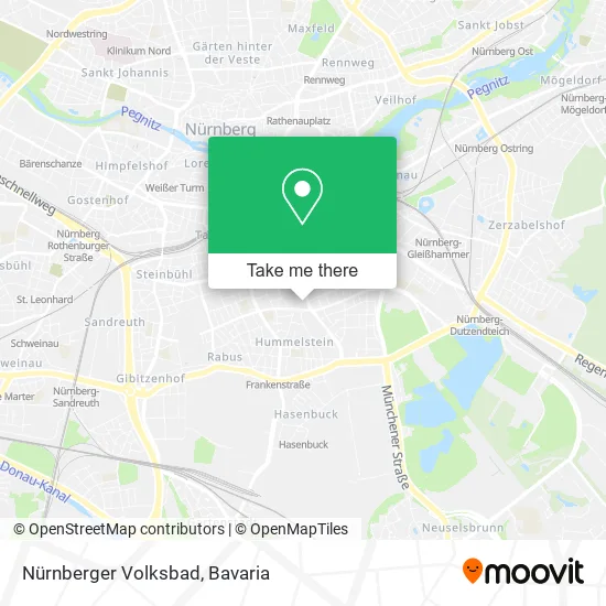 Карта Nürnberger Volksbad