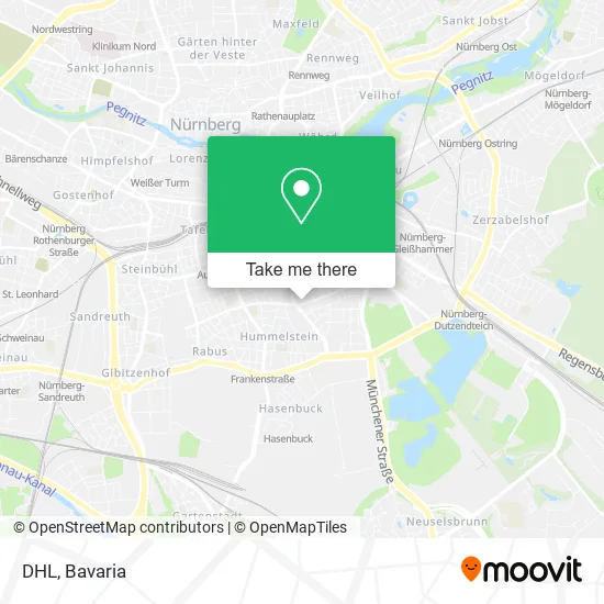 Карта DHL