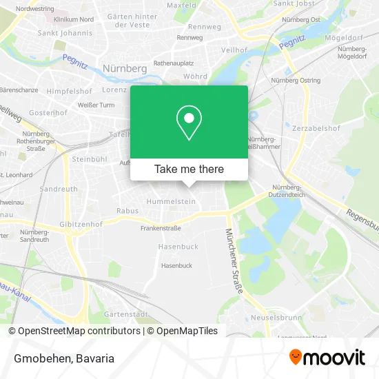 Карта Gmobehen