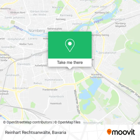 Карта Reinhart Rechtsanwälte