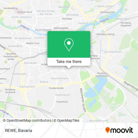 REWE map