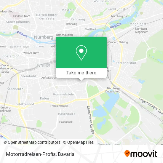 Карта Motorradreisen-Profis