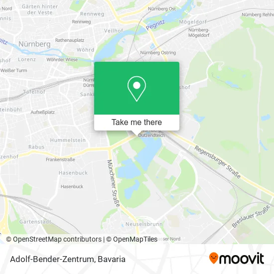 Карта Adolf-Bender-Zentrum