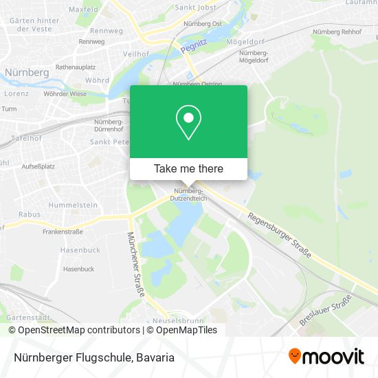 Nürnberger Flugschule map