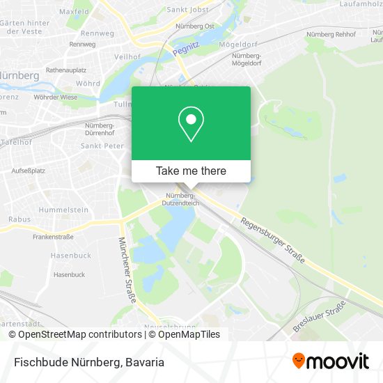 Fischbude Nürnberg map