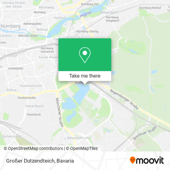 Карта Großer Dutzendteich