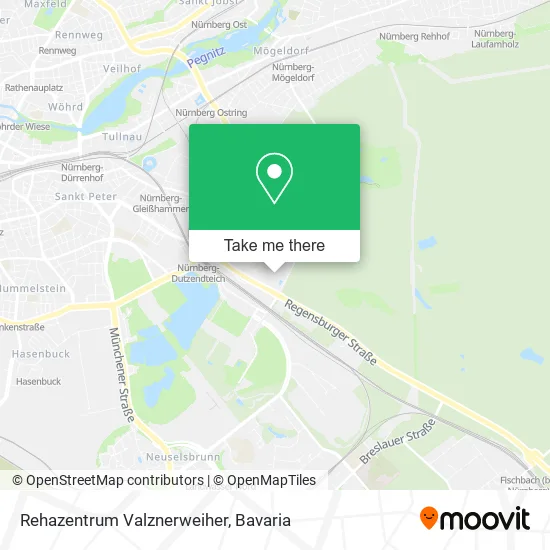 Карта Rehazentrum Valznerweiher
