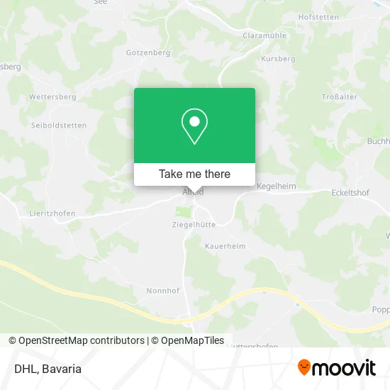 Карта DHL