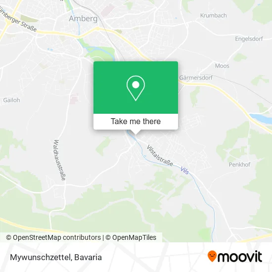 Карта Mywunschzettel